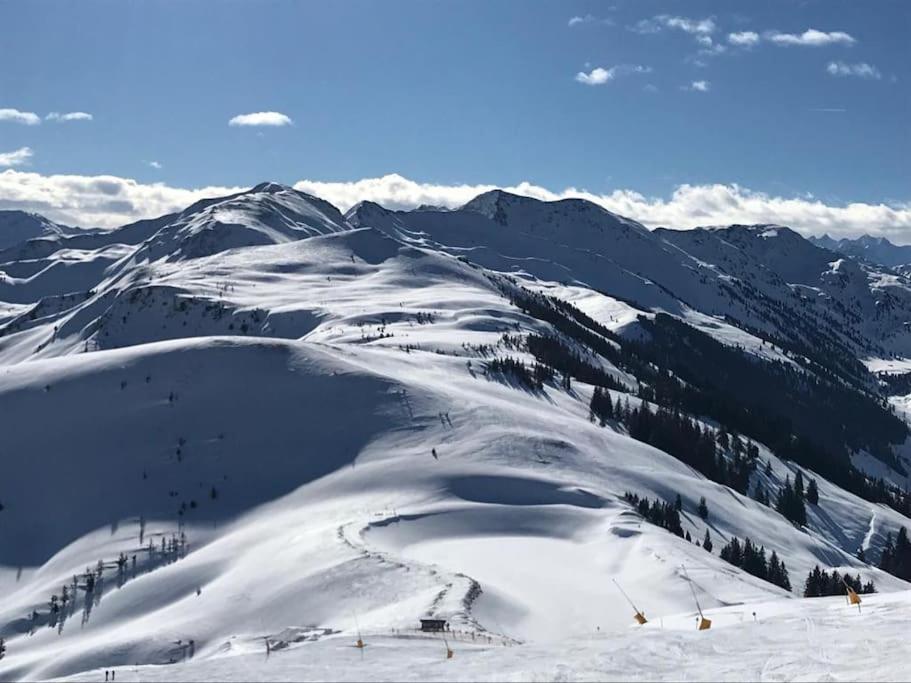 Ferienhaus Zillertal Panorama Blick Balkon Sauna Zellberg Екстериор снимка
