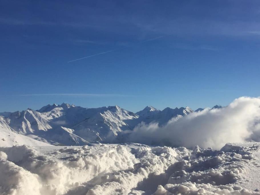 Ferienhaus Zillertal Panorama Blick Balkon Sauna Zellberg Екстериор снимка