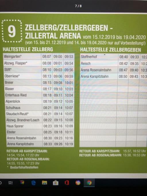 Ferienhaus Zillertal Panorama Blick Balkon Sauna Zellberg Екстериор снимка