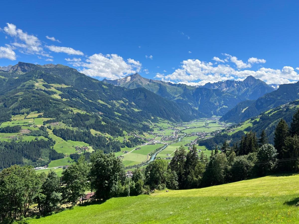 Ferienhaus Zillertal Panorama Blick Balkon Sauna Zellberg Екстериор снимка